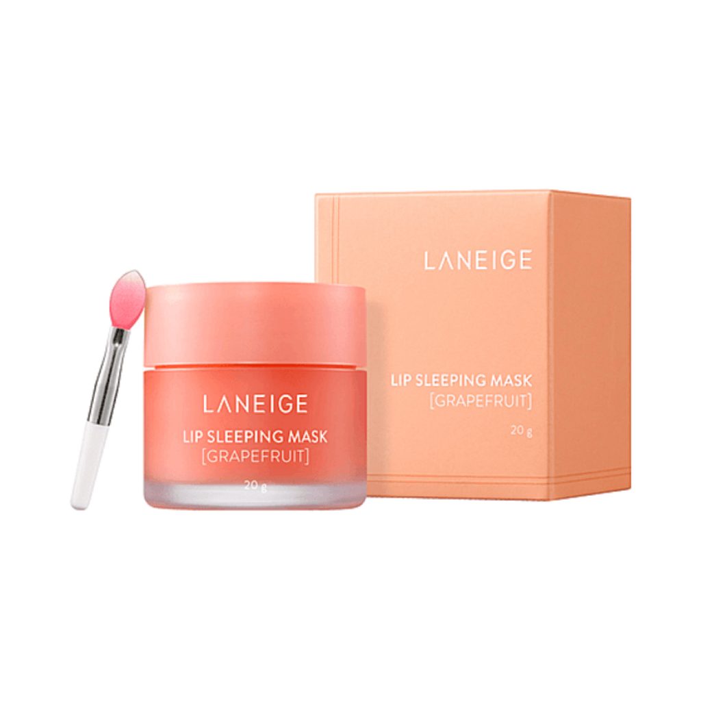 LANEIGE Lip Sleeping Mask Grapefruit – lūpų kaukė su vitaminu C, 20 g