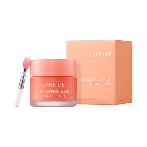 LANEIGE Lip Sleeping Mask Grapefruit – lūpų kaukė su vitaminu C, 20 g