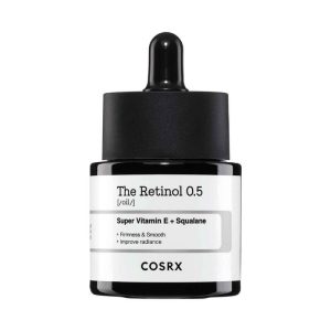 COSRX The Retinol 0.5 Oil – veido aliejus su 0,5 % retinolio, 20 ml