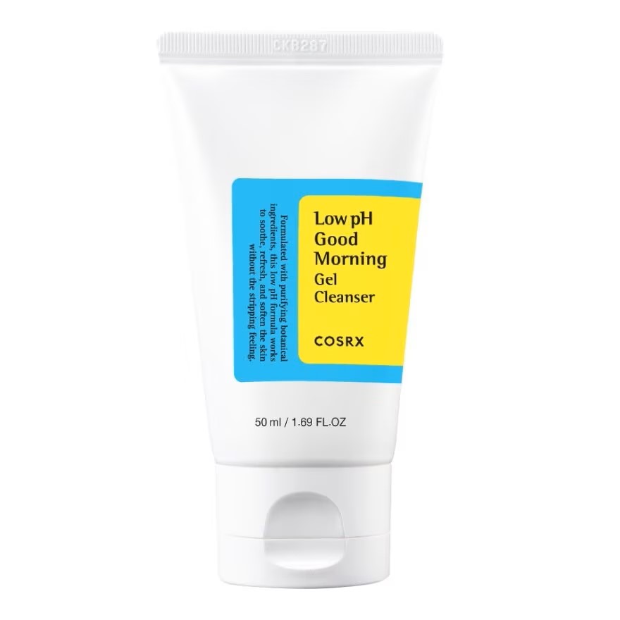 COSRX Low pH Good Morning Gel Cleanser – švelnus veido prausiklis, 50 ml