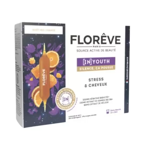 FLOREVE YOUTH ANTI HAIR LOSS – maisto papildas plaukams su keratinu