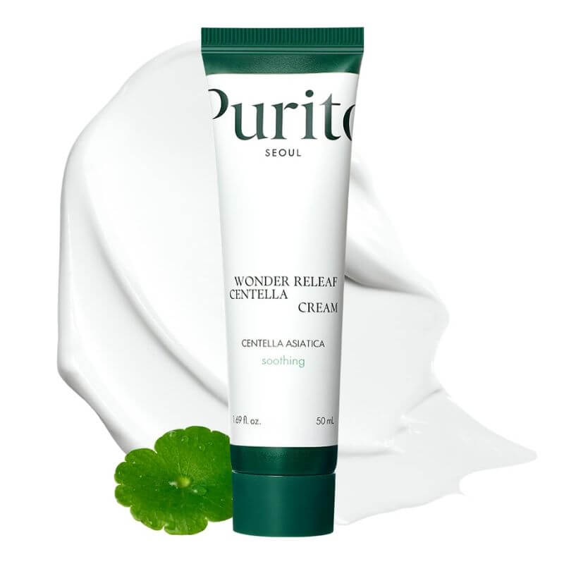 Purito SEOUL Wonder Releaf Centella Cream – kremas su azijine centele, 50 ml