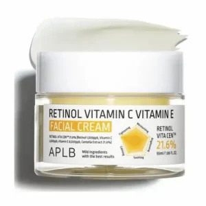 APLB Retinol Vitamin C E Facial Cream veido kremas 55ml