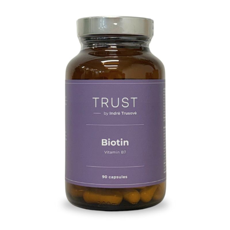 TRUST Biotinas 90 kapsulių