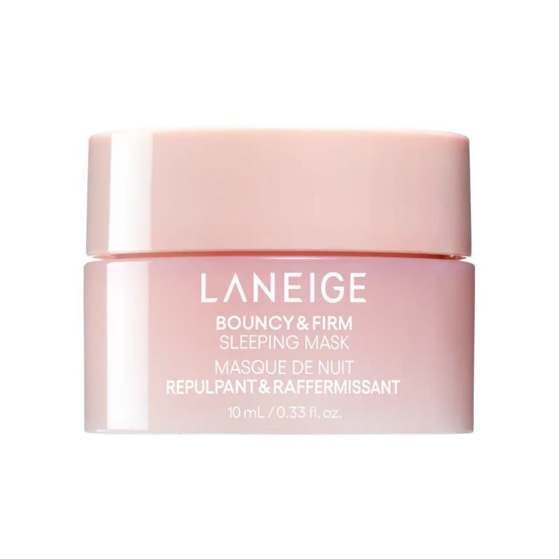 LANEIGE Bouncy & Firm Sleeping Mask – stangrinanti naktinė kaukė, 10 ml