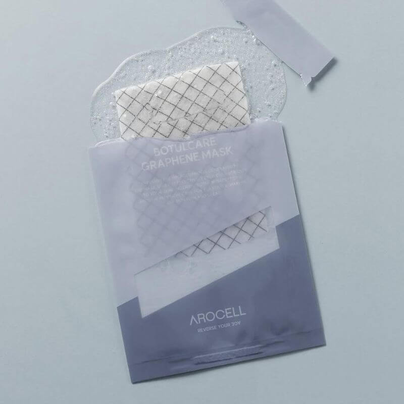Arocell Botulcare Graphene Mask – veido kaukių rinkinys, 5 vnt.