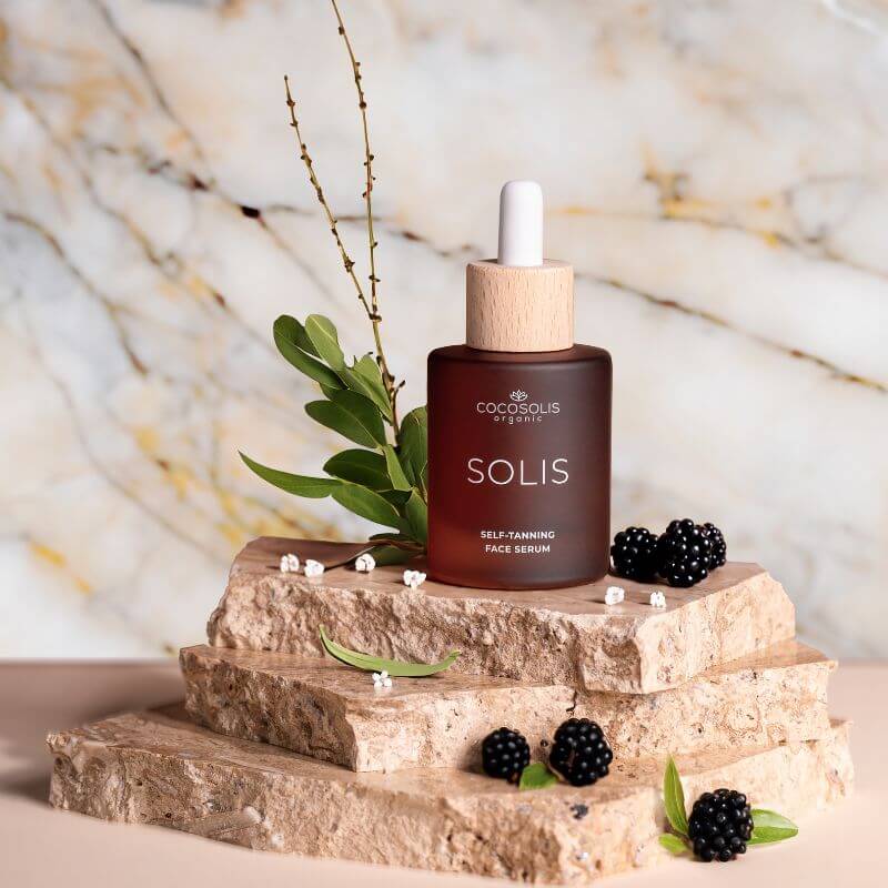 COCOSOLIS SOLIS Self Tanning Face Serum – savaiminio įdegio serumas veidui, 50 ml