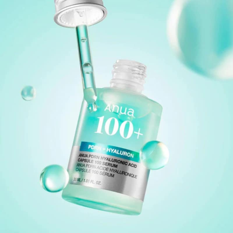 ANUA PDRN Hyaluronic Acid Capsule 100 Serum – veido serumas su PDRN, 30 ml