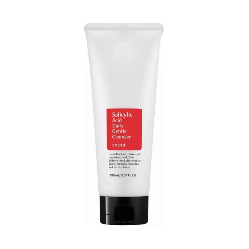 COSRX Salicylic Acid Daily Gentle Cleanser – veido prausiklis su salicilo rūgštimi, 150 ml