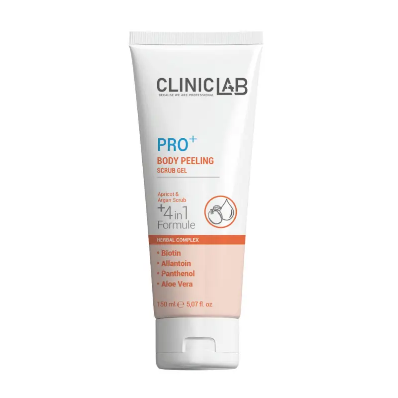 CLINICLAB Body Peeling Scrub Gel – gelinis kūno šveitiklis, 150 ml